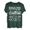 Herren Bonus Papa Stiefvater Leben Besser Gemacht Adoption Vatertag T-Shirt