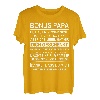 Herren Bonus Papa Stiefvater Leben Besser Gemacht Adoption Vatertag T-Shirt