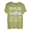 Herren Bonus Papa Stiefvater Leben Besser Gemacht Adoption Vatertag T-Shirt