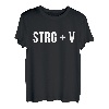 Kinder Vater Sohn Partnerlook Copy Paste Strg+V Partneroutfit T-Shirt