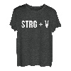 Kinder Vater Sohn Partnerlook Copy Paste Strg+V Partneroutfit T-Shirt