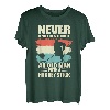Herren Unterschätze niemals einen alten Mann Ice hockey T-Shirt
