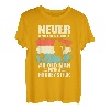 Herren Unterschätze niemals einen alten Mann Ice hockey T-Shirt