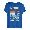 Herren Unterschätze niemals einen alten Mann Ice hockey T-Shirt