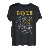 Herren BIKER OPA Motorrad Rentner Ruhestand Rente Geschenk Vintage T-Shirt