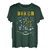 Herren BIKER OPA Motorrad Rentner Ruhestand Rente Geschenk Vintage T-Shirt