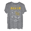 Herren BIKER OPA Motorrad Rentner Ruhestand Rente Geschenk Vintage T-Shirt