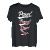 Herren PAPA HOCH 4 KINDER VATERTAG WERDENDER PAPA T-Shirt