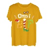 Omi Elf Family Christmas Omi Weihnachtself Weihnachten T-Shirt