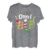 Omi Elf Family Christmas Omi Weihnachtself Weihnachten T-Shirt