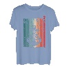 Papitän Kapitän Vater 2 Kinder Zwillinge zweifacher Papa T-Shirt