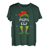 Papa Elf shirt Familien Weihnachten Geschenk für Vater T-Shirt