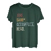 Herren Jere Daddy Accomplice Hero Retro Style Vintage T-Shirt