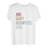 Herren Jere Daddy Accomplice Hero Retro Style Vintage T-Shirt