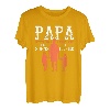 Herren Papa Held Sohn Liebe Tochter Familie Zwillinge Geschwister T-Shirt