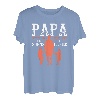 Herren Papa Held Sohn Liebe Tochter Familie Zwillinge Geschwister T-Shirt