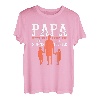 Herren Papa Held Sohn Liebe Tochter Familie Zwillinge Geschwister T-Shirt
