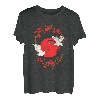 Kranich Rote Sonne Storch Tier Japan Origami Vogel Japanisch T-Shirt