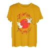 Kranich Rote Sonne Storch Tier Japan Origami Vogel Japanisch T-Shirt