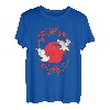 Kranich Rote Sonne Storch Tier Japan Origami Vogel Japanisch T-Shirt