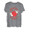 Kranich Rote Sonne Storch Tier Japan Origami Vogel Japanisch T-Shirt