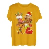 Love Monkey Weihnachtsbeleuchtung, LED, lustige Weihnachtsmannmütze, Weihnachten T-Shirt