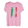 Schiefer Turm von Pisa Motiv Italien Flagge Bella Italia T-Shirt