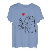 Boxer Hunde Liebe Frauchen Herrchen Damen T-Shirt