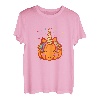 Halloween Einhorn Kürbis - Süß Geister Gruselig Pony Mädchen T-Shirt