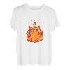 Halloween Einhorn Kürbis - Süß Geister Gruselig Pony Mädchen T-Shirt