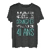 Geschenk zum Geburtstag, 41. Geburtstag, Geschenkidee für Herren und Damen T-Shirt
