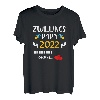 Herren Papa Loading 2022 Zwillingspapa Schwangerschaft Zwillinge T-Shirt