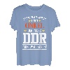 Herren DDR Ossi Ostdeutschland Spruch Onkel Überraschung T-Shirt