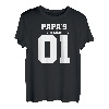 Papa Tochter Partnerlook Kinder Vater Vatertag Geschenk T-Shirt