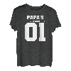 Papa Tochter Partnerlook Kinder Vater Vatertag Geschenk T-Shirt
