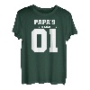 Papa Tochter Partnerlook Kinder Vater Vatertag Geschenk T-Shirt