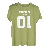 Papa Tochter Partnerlook Kinder Vater Vatertag Geschenk T-Shirt
