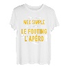 Herren Lustiges Geschenk Apero Footing T-Shirt T-Shirt