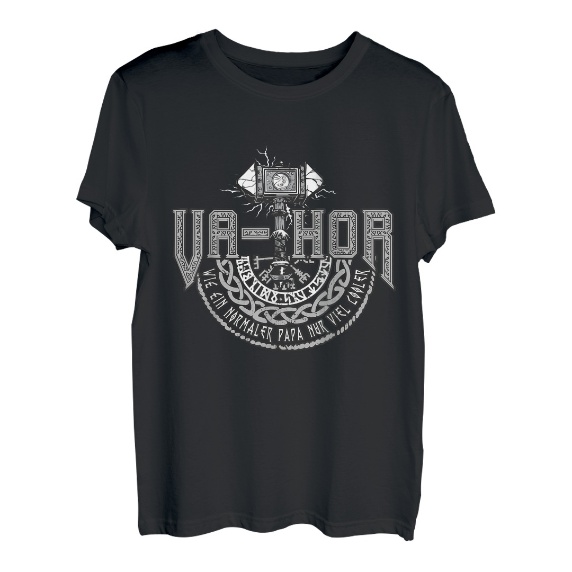 Herren Herren Vathor - Vatertag Vatertagsgeschenk Wikinger T-Shirt