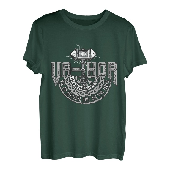 Herren Herren Vathor - Vatertag Vatertagsgeschenk Wikinger T-Shirt