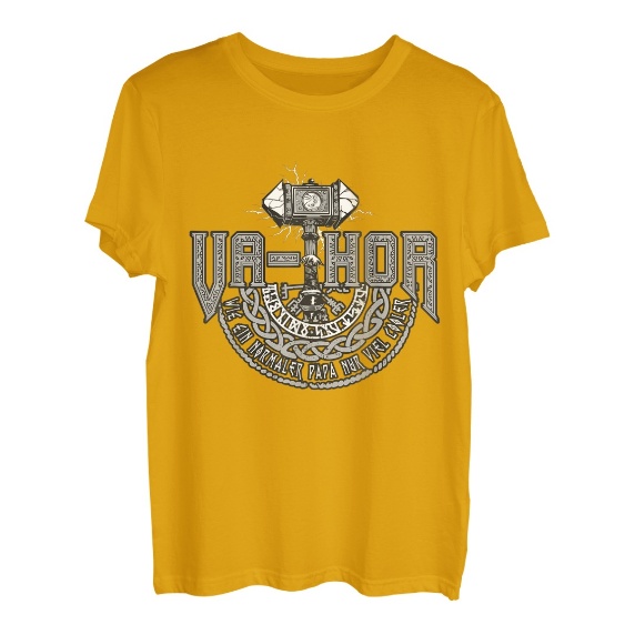 Herren Herren Vathor - Vatertag Vatertagsgeschenk Wikinger T-Shirt