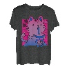 Bi Pride Cat LGBT Bisexuelle Flagge Niedliche Kawaii Katzen T-Shirt T-Shirt