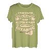 Herren Unterschätze niemals einen alten Mann mit einer Gitarre T-Shirt