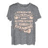 Herren Unterschätze niemals einen alten Mann mit einer Gitarre T-Shirt