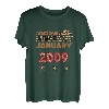 Awesome since Januar 2009 Leopardenmuster Januar Geburtstag T-Shirt