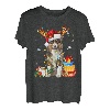 Aussie Australian Shepherd Rentier Weihnachten Christmas T-Shirt