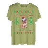 Retro Lustiger Mops Weihnachten T-Shirt