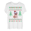 Retro Lustiger Mops Weihnachten T-Shirt
