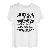 Damen Ich Bin Keine Perfekte Tochter Lustiges Geburtstag Geschenk T-Shirt