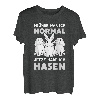 Früher war ich normal jetzt habe ich Hasen süße Geschenkidee T-Shirt